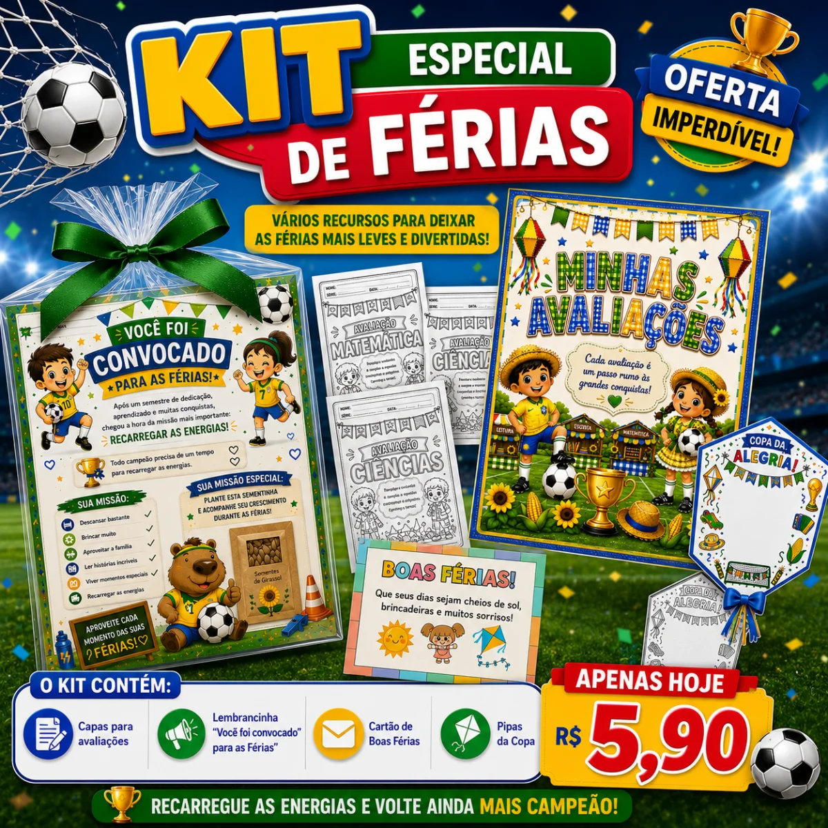 Promocional + Bônus! — Datas comemorativas para Todas as séries: Prepare uma despedida especial para seus alunos com o…