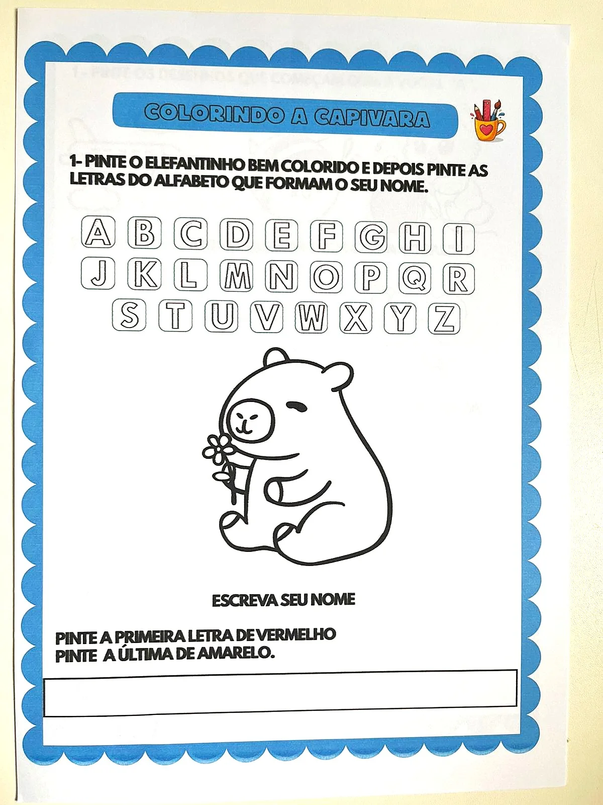 PROVA DIAGNÓSTICA | 1º ANO - ENSINO FUNDAMENTAL ALFABETIZAÇÃO — amostra 3: Você começa o ano sem saber exatamente em que… PROVA DIAGNÓSTICA | 1º ANO - ENSINO FUNDAMENTAL ALFABETIZAÇÃO — amostra 3: Você começa o ano sem saber exatamente em que…