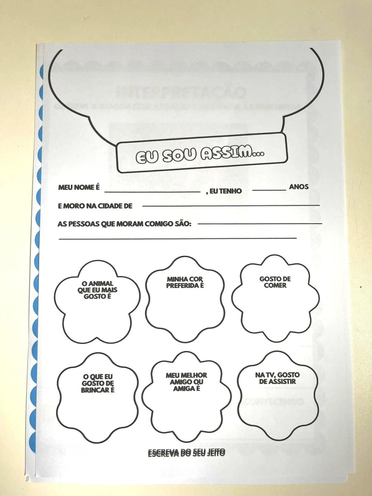 Prova diagnóstica | 1º ano – PDF para Imprimir — amostra 2: Sobre o PROVA DIAGNÓSTICA | 1º ANO
