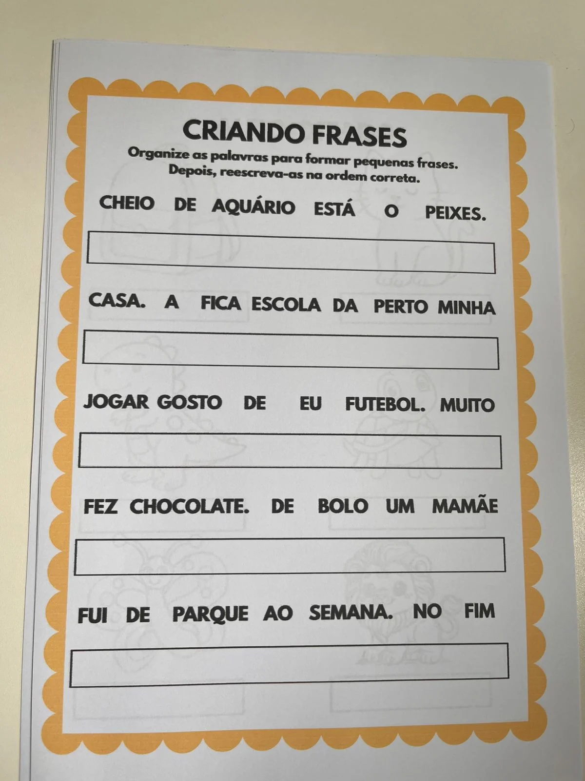 Prova Diagnóstica do 2º Ano - ENSINO FUNDAMENTAL — amostra 4: Você sente dificuldade em identificar o nível real de leitura…