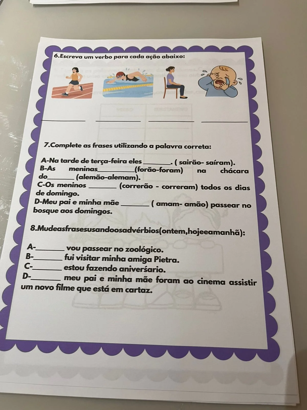 PROVA DIAGNÓSTICA – LÍNGUA PORTUGUESA | 5º ANO — amostra 4: Esta Prova Diagnóstica de Língua Portuguesa – 5º Ano foi…