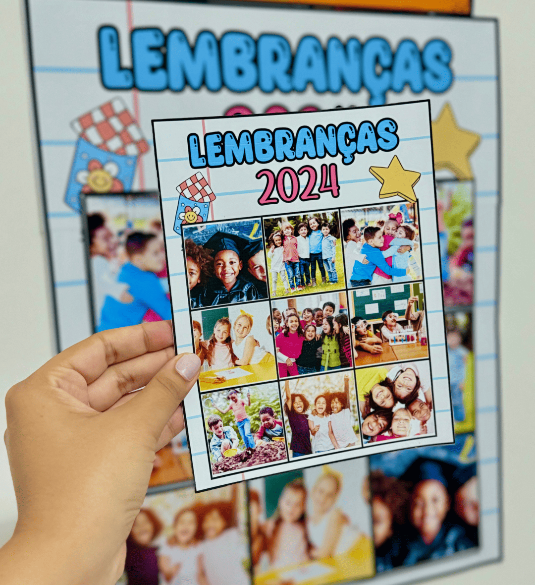 Quadro das Lembranças 2024: Cartaz em PDF com Fotos — amostra 4: Para quem é indicado