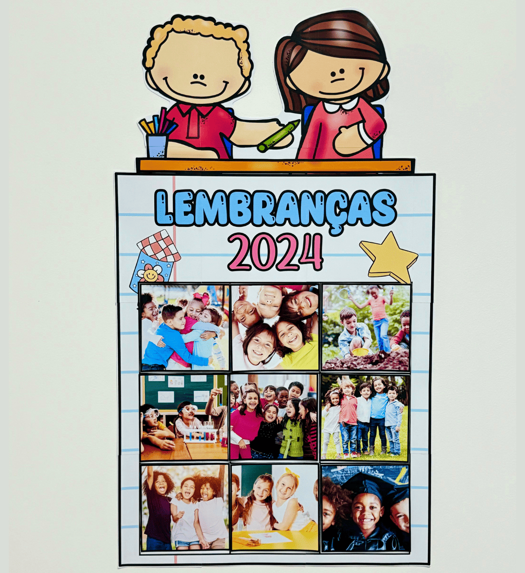Quadro das Lembranças 2024: Cartaz em PDF com Fotos — capa do material