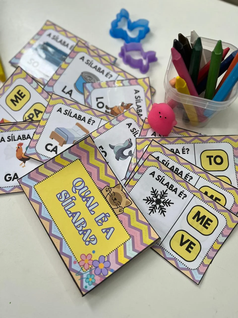 Qual é a a Sílaba Educação Infantil | 1º ano | Reforço — amostra 3: Recurso Pedagógico – Qual é a Sí-la-ba Qual é a a Sílaba Educação Infantil | 1º ano | Reforço — amostra 3: Recurso Pedagógico – Qual é a Sí-la-ba