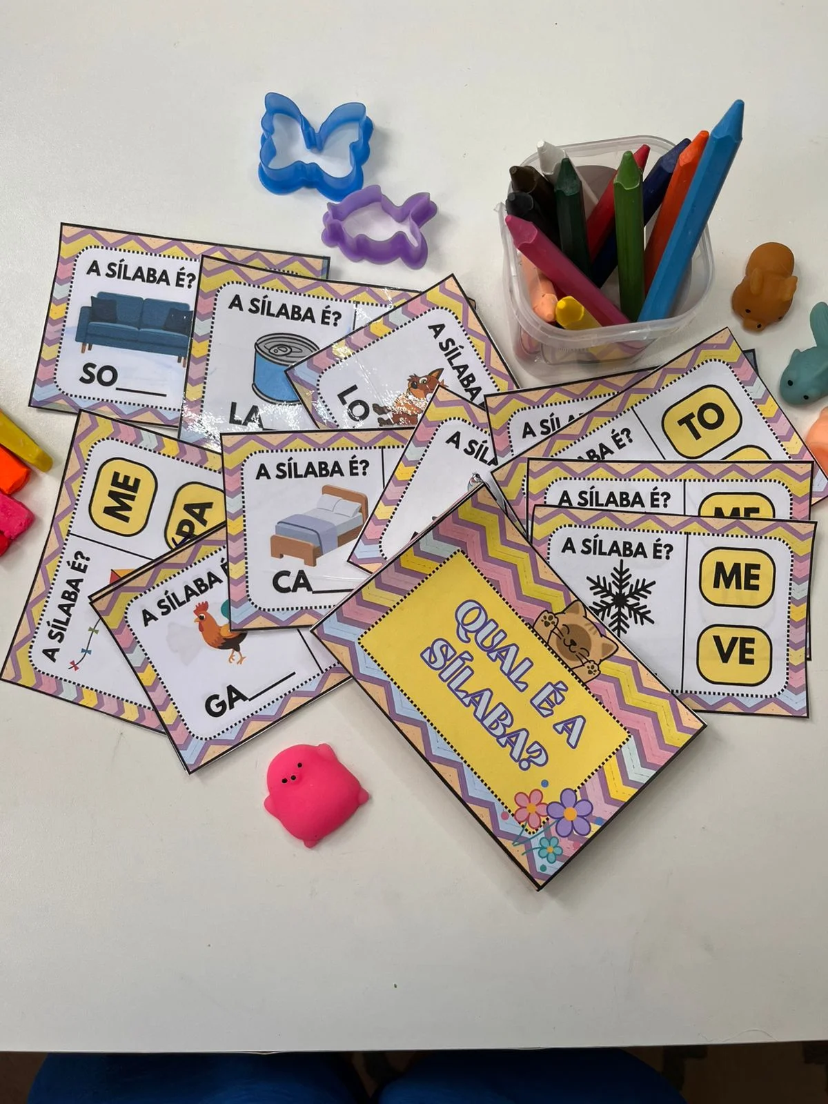 Qual é a a Sílaba Educação Infantil | 1º ano | Reforço — amostra 4: Recurso Pedagógico – Qual é a Sí-la-ba Qual é a a Sílaba Educação Infantil | 1º ano | Reforço — amostra 4: Recurso Pedagógico – Qual é a Sí-la-ba