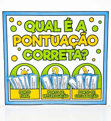 Qual é a Pontuação Correta? PDF Português 3° ao 5° Ano — capa do material