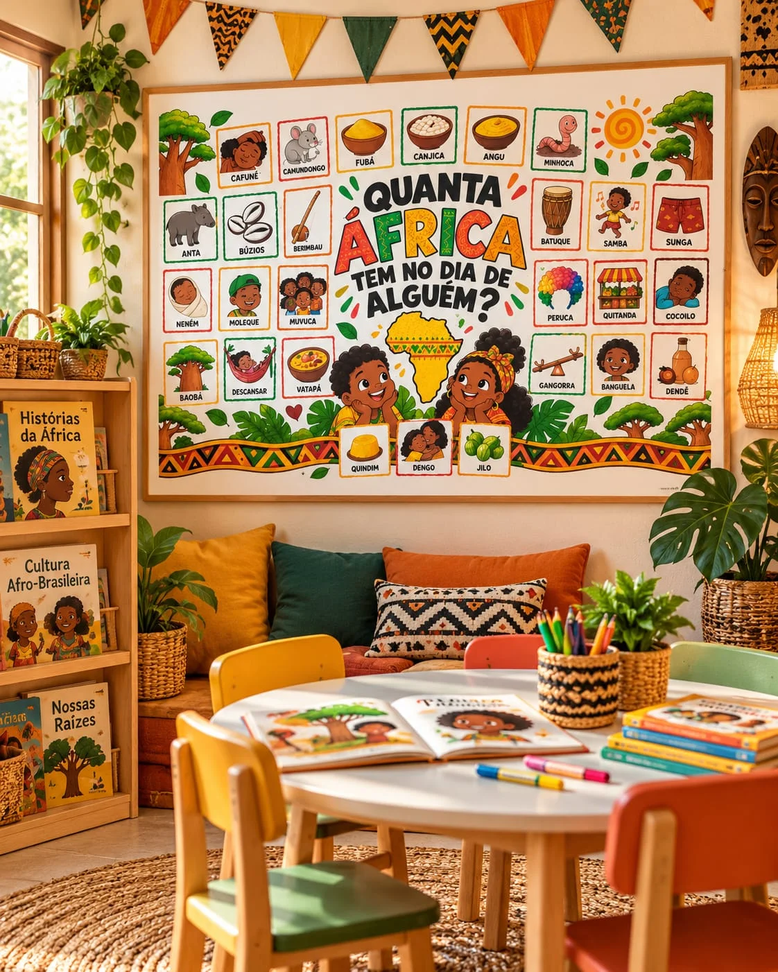 Quanta África Tem no Dia de Alguém? – Painel + Livro PDF — amostra 1: 🌍❤️💛💚 QUANTA ÁFRICA TEM NO DIA DE ALGUÉM? – PAINEL…