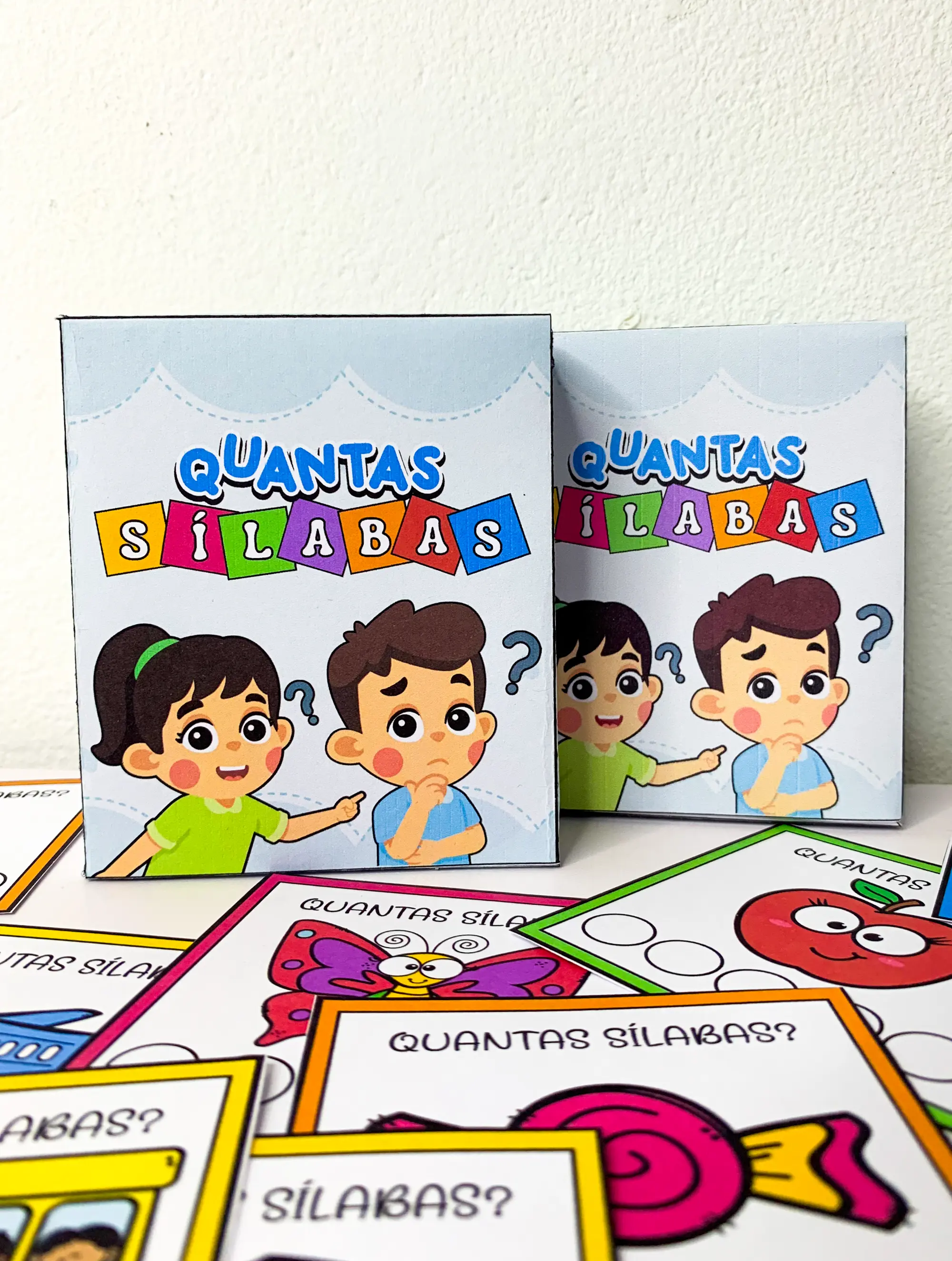 Quantas Sílabas? – Atividade de Consciência Silábica — amostra 6: Material pedagógico lúdico e interativo para trabalhar a…