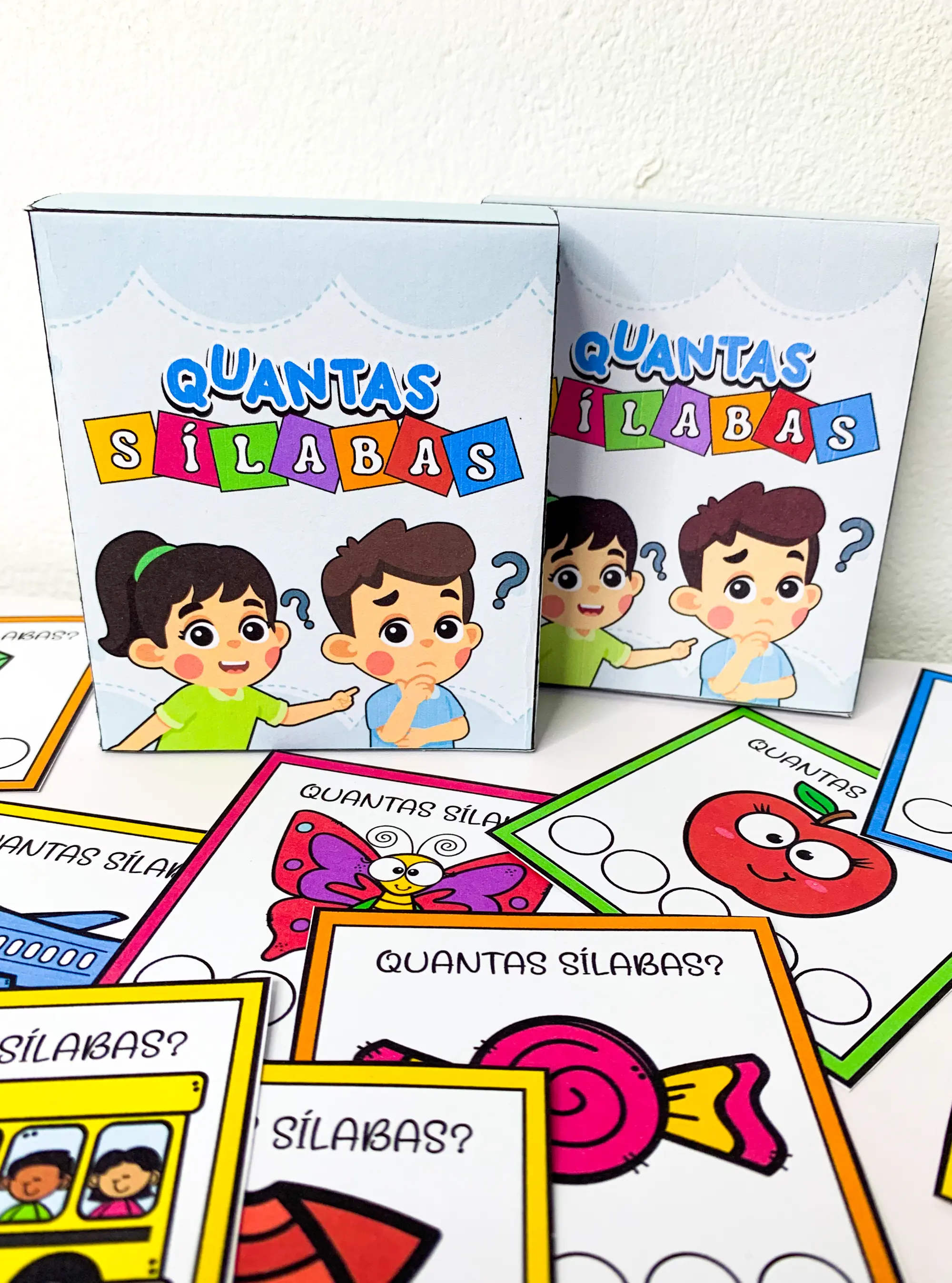 Quantas Sílabas? – Atividade de Consciência Silábica — amostra 7: Material pedagógico lúdico e interativo para trabalhar a…