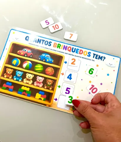 Quantos brinquedos tem? - Educação Infantil e Séries Iniciais — capa do material