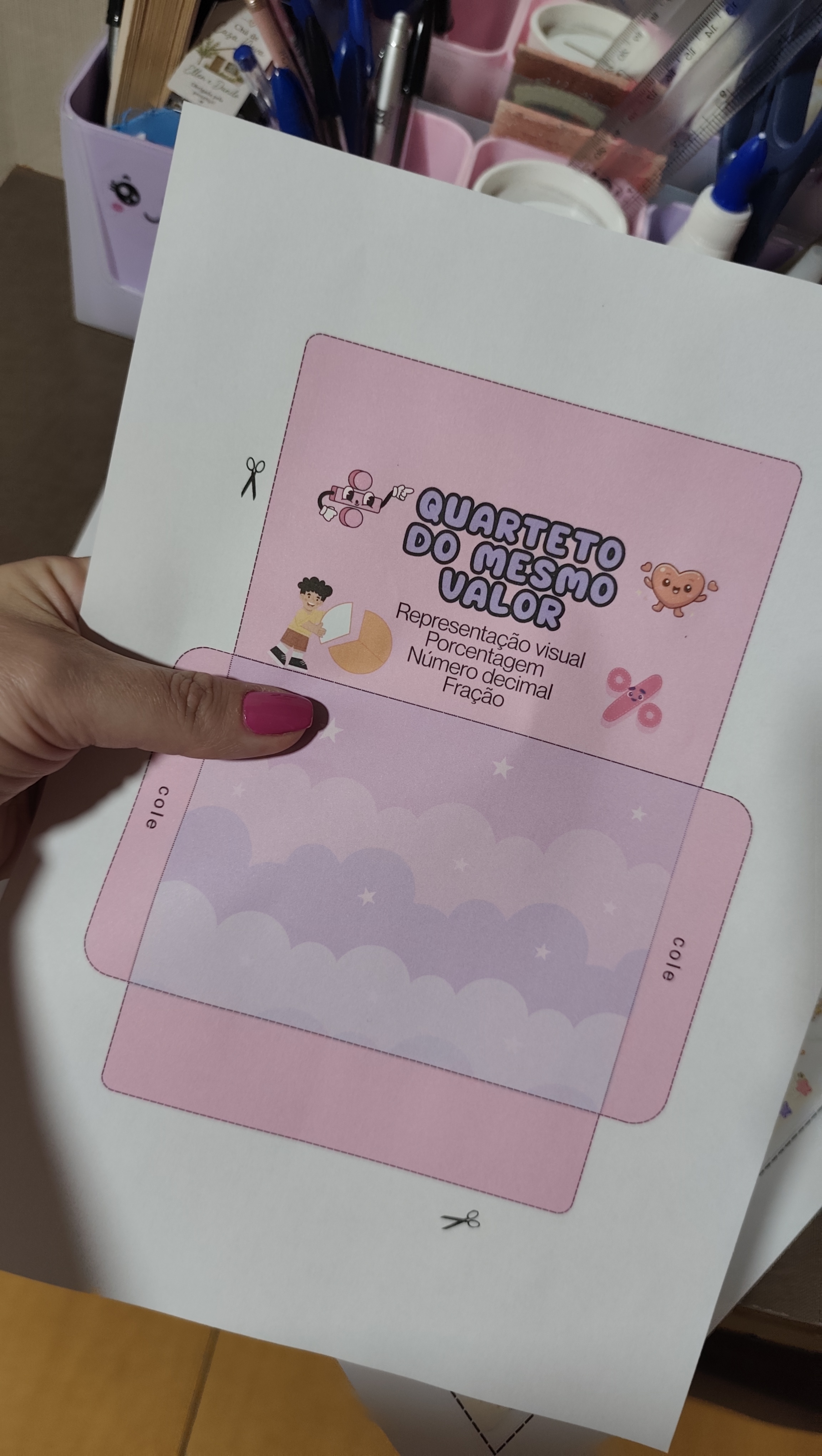 QUARTETO DA EQUIVALÊNCIA - Jogo da porcentagem - 5º ano — amostra 4: Transforme o ensino de Fração, Decimal, Porcentagem e…