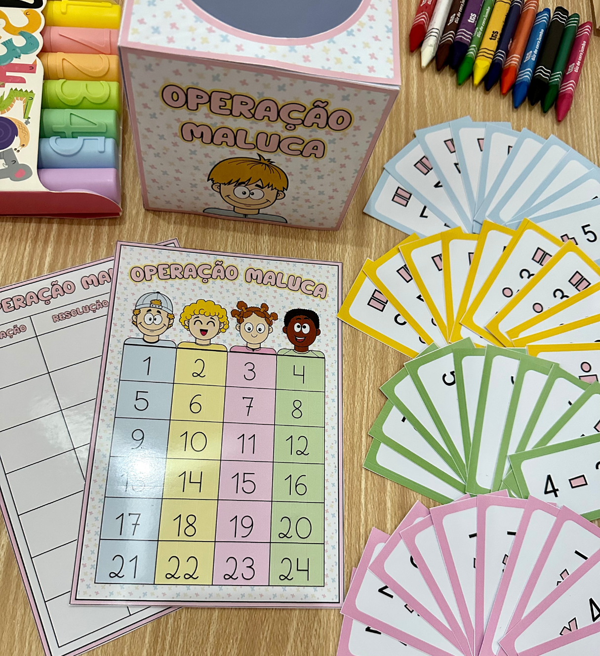 Quatro operações: atividade em equipe Operação Maluca — Matemática para Todas as séries: Trabalhe as quatro operações com…