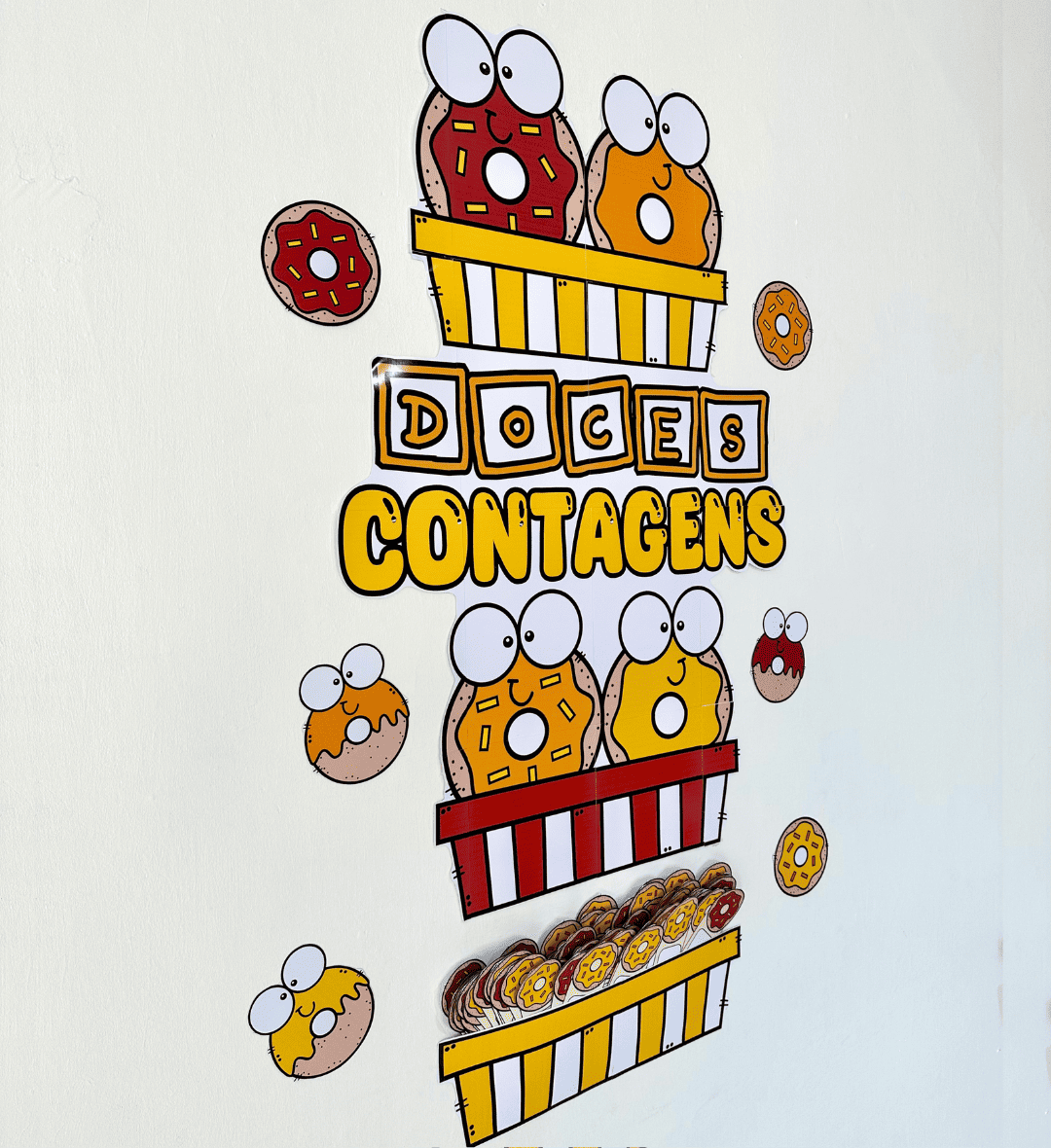 Quatro operações: Kit Doces das Contagens em PDF — amostra 2: O que acompanha o material