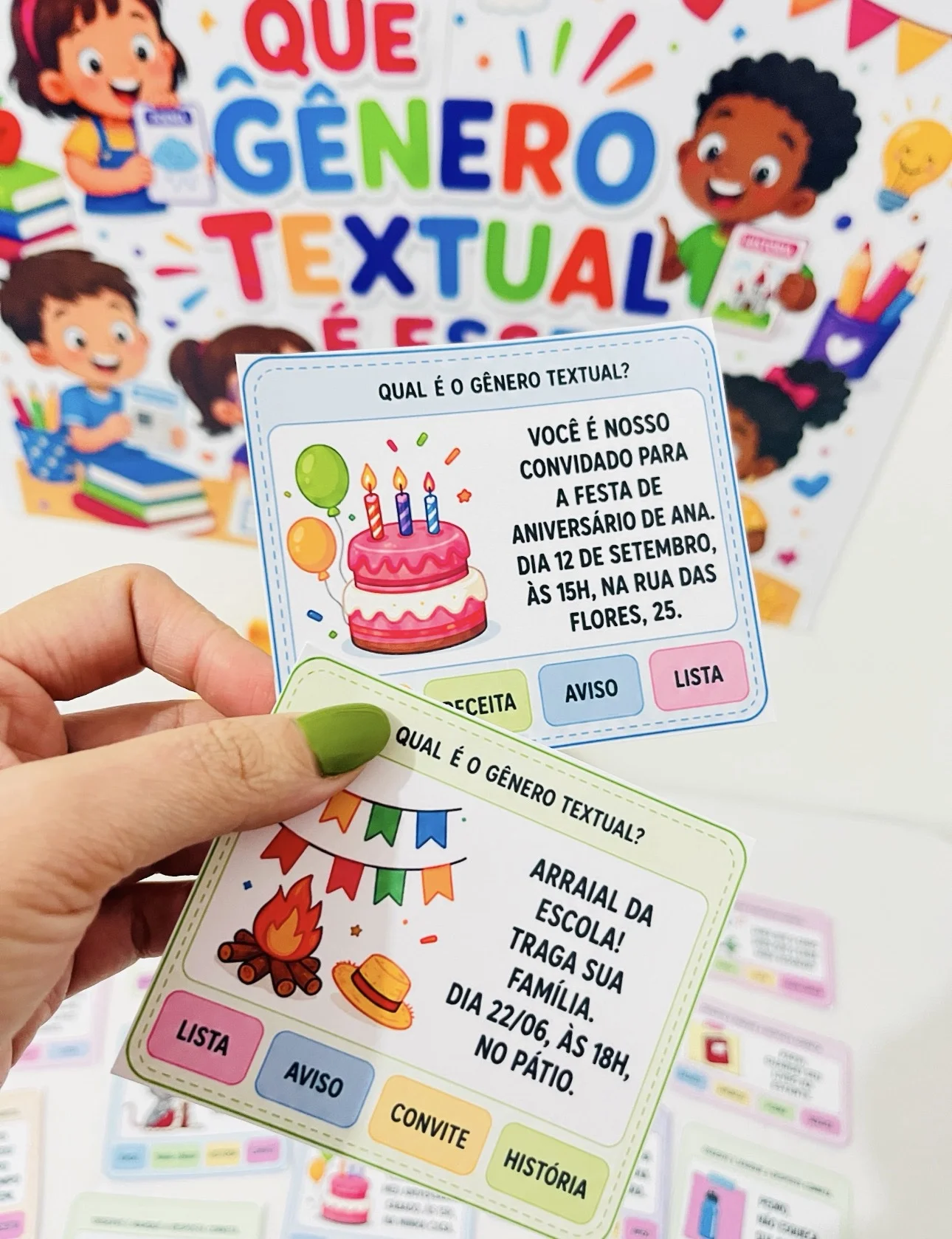Que gênero textual é esse? — amostra 1: 📚 QUE GÊNERO TEXTUAL É ESSE