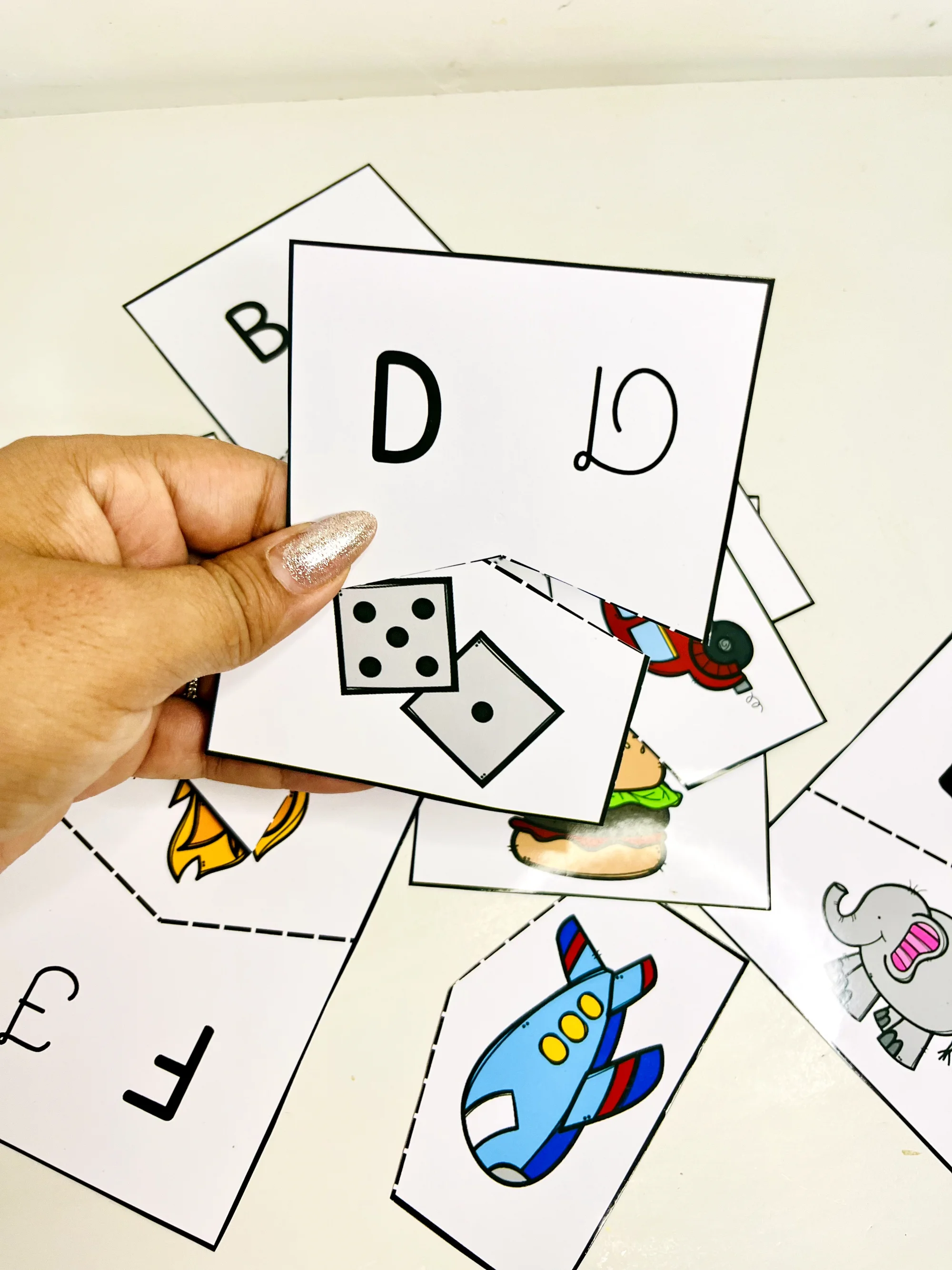 Quebra-Cabeça Alfabeto: Correspondência de Letras (PDF) — amostra 4: Quebra-cabeças de correspondência do alfabeto de A a…