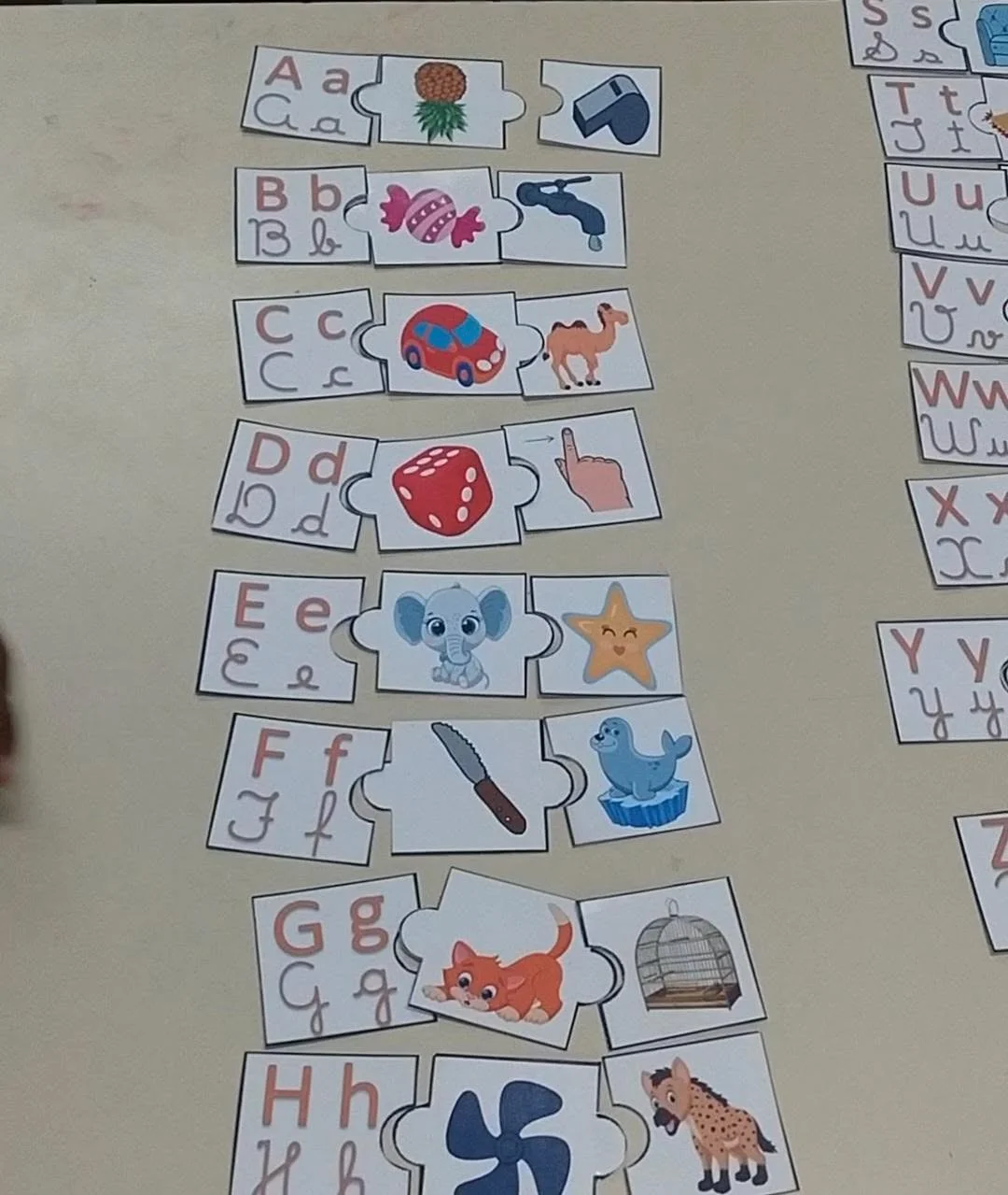 ❤️🎉 QUEBRA-CABEÇA ALFABETO DIVERTIDO ❤️🎉 — amostra 2: 💖😃 Apresento um arquivo incrível de quebra-cabeça com as letras…