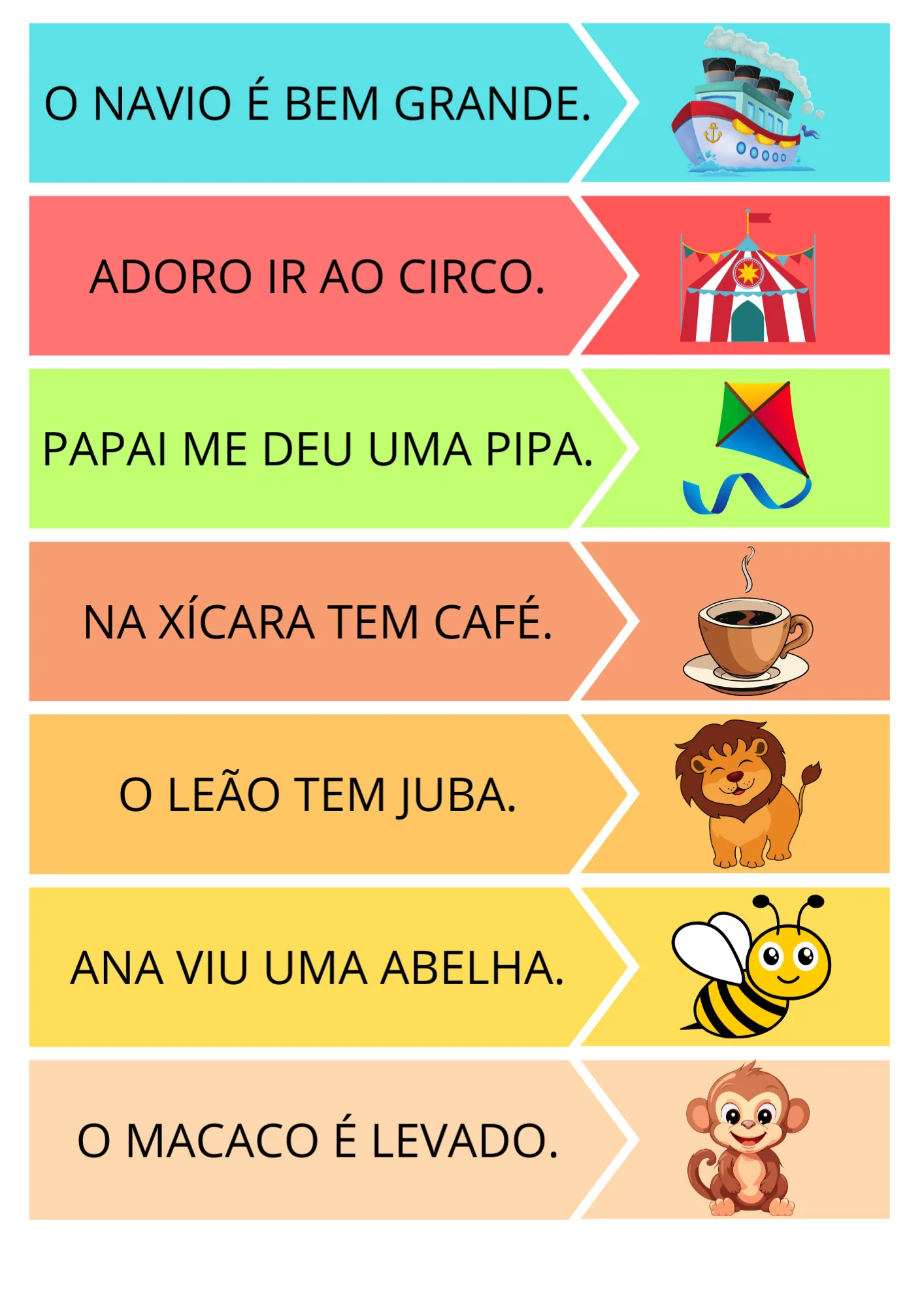 QUEBRA-CABEÇA DAS FRASES - ANOS INICIAIS ALFABETIZAÇÃO — amostra 1: Com o Quebra-Cabeça das Frases , a criança é desafiada…