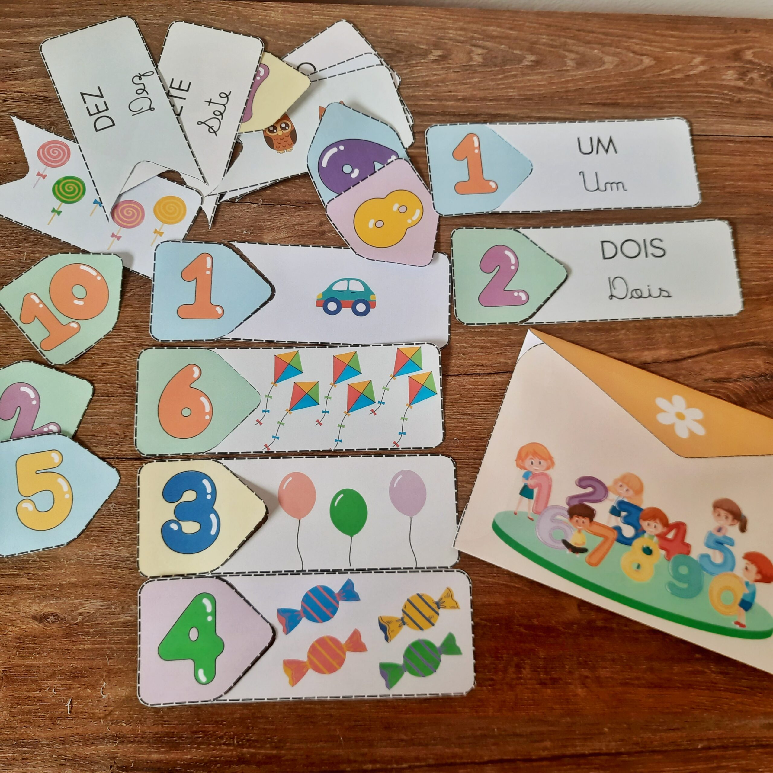 Quebra-cabeça de alfabetização: kit com 2 jogos de letras e números — Alfabetização para Educação Infantil: Explore letras,…