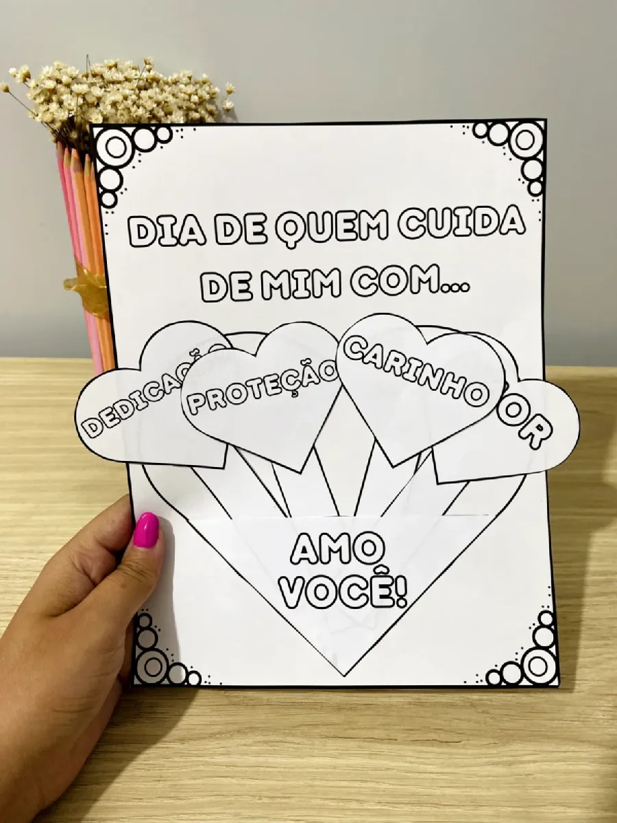 Quem Cuida de Mim – Atividades para Imprimir — Alfabetização para Educação Infantil: Para valorizar quem cuida com amor e…