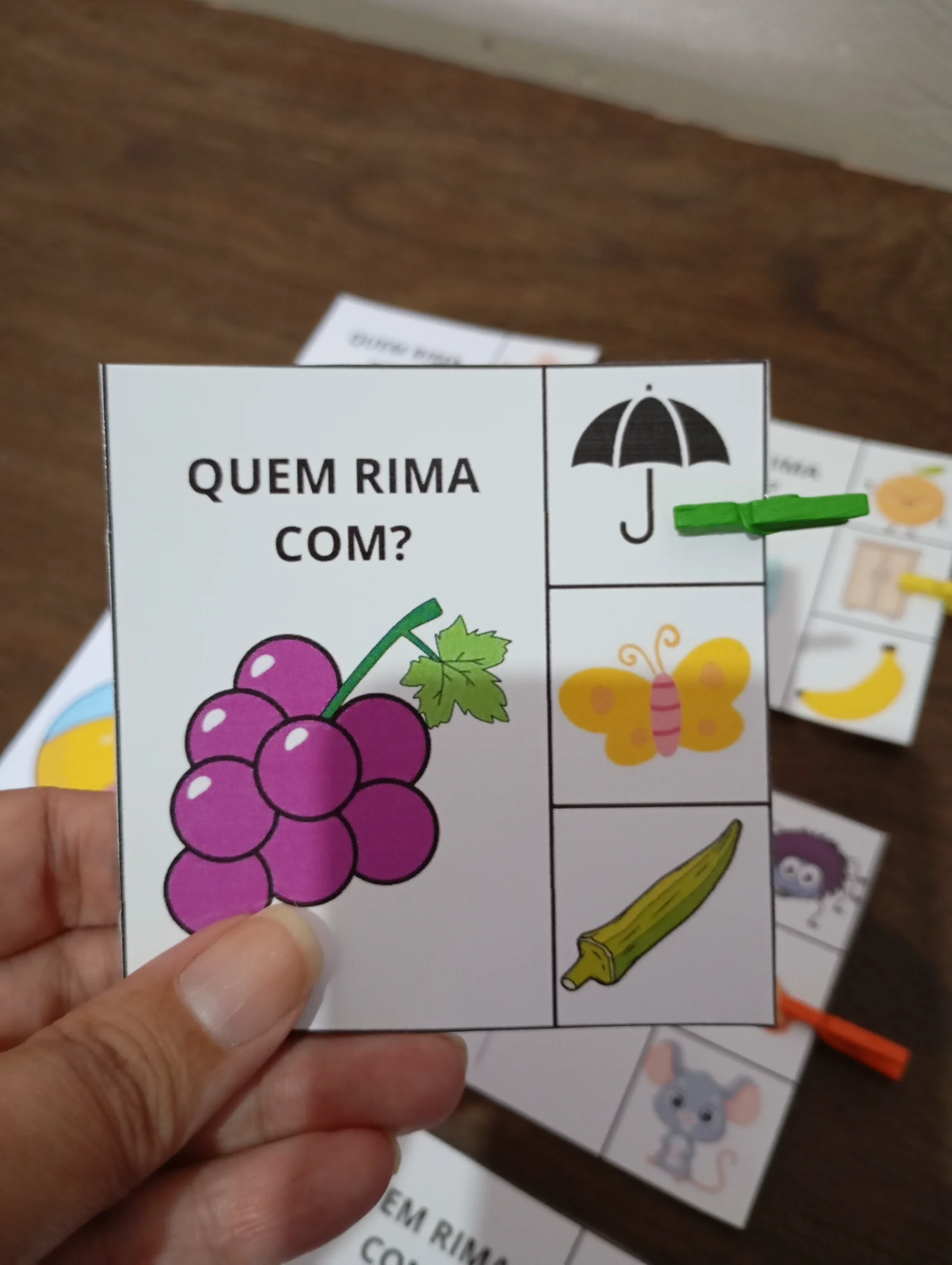 Quem Rima Com? Jogo de Rimas e Atividade Lúdica de Alfabetização — amostra 3: Faixa etária / Ano escolar