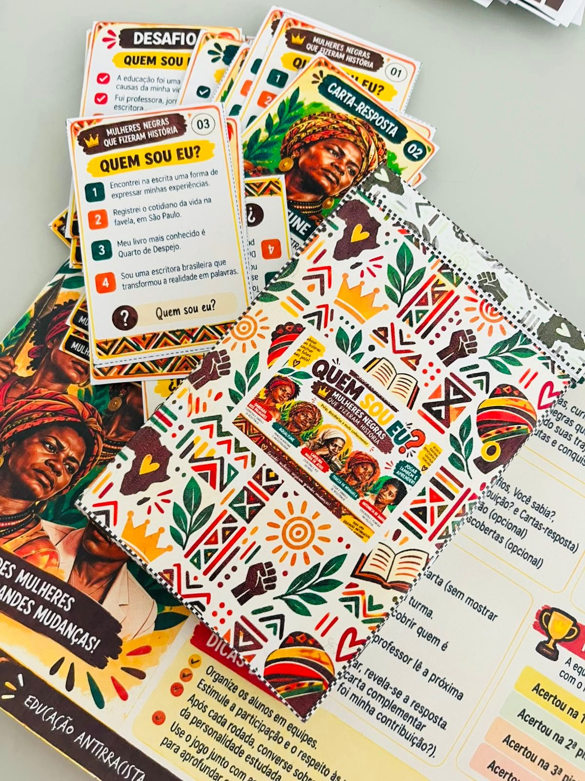 Quem Sou Eu? Jogos e Atividades para Consciência Negra — amostra 2: O Quem Sou Eu