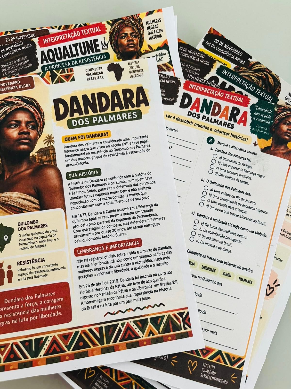 Quem Sou Eu? Jogos e Atividades para Consciência Negra — amostra 7: O Quem Sou Eu