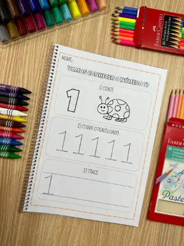 Quero Aprender os Numerais – Atividades de Matemática para Educação Infantil — amostra 1: ✏️ O que você encontrará no… Quero Aprender os Numerais – Atividades de Matemática para Educação Infantil — amostra 1: ✏️ O que você encontrará no…
