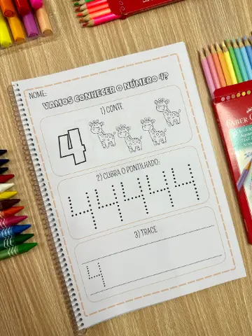 Quero Aprender os Numerais – Atividades de Matemática para Educação Infantil — amostra 4: Apostila com 40 páginas de… Quero Aprender os Numerais – Atividades de Matemática para Educação Infantil — amostra 4: Apostila com 40 páginas de…