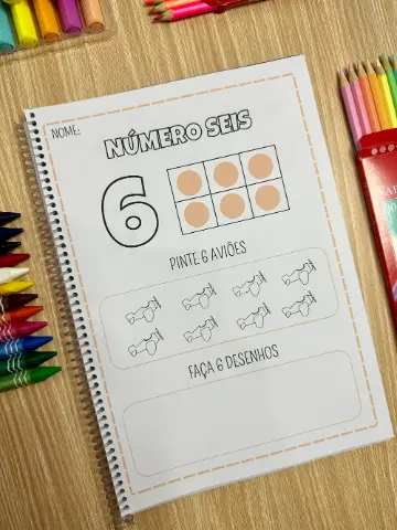 Quero Aprender os Numerais – Atividades de Matemática para Educação Infantil — amostra 6: Apostila com 40 páginas de… Quero Aprender os Numerais – Atividades de Matemática para Educação Infantil — amostra 6: Apostila com 40 páginas de…
