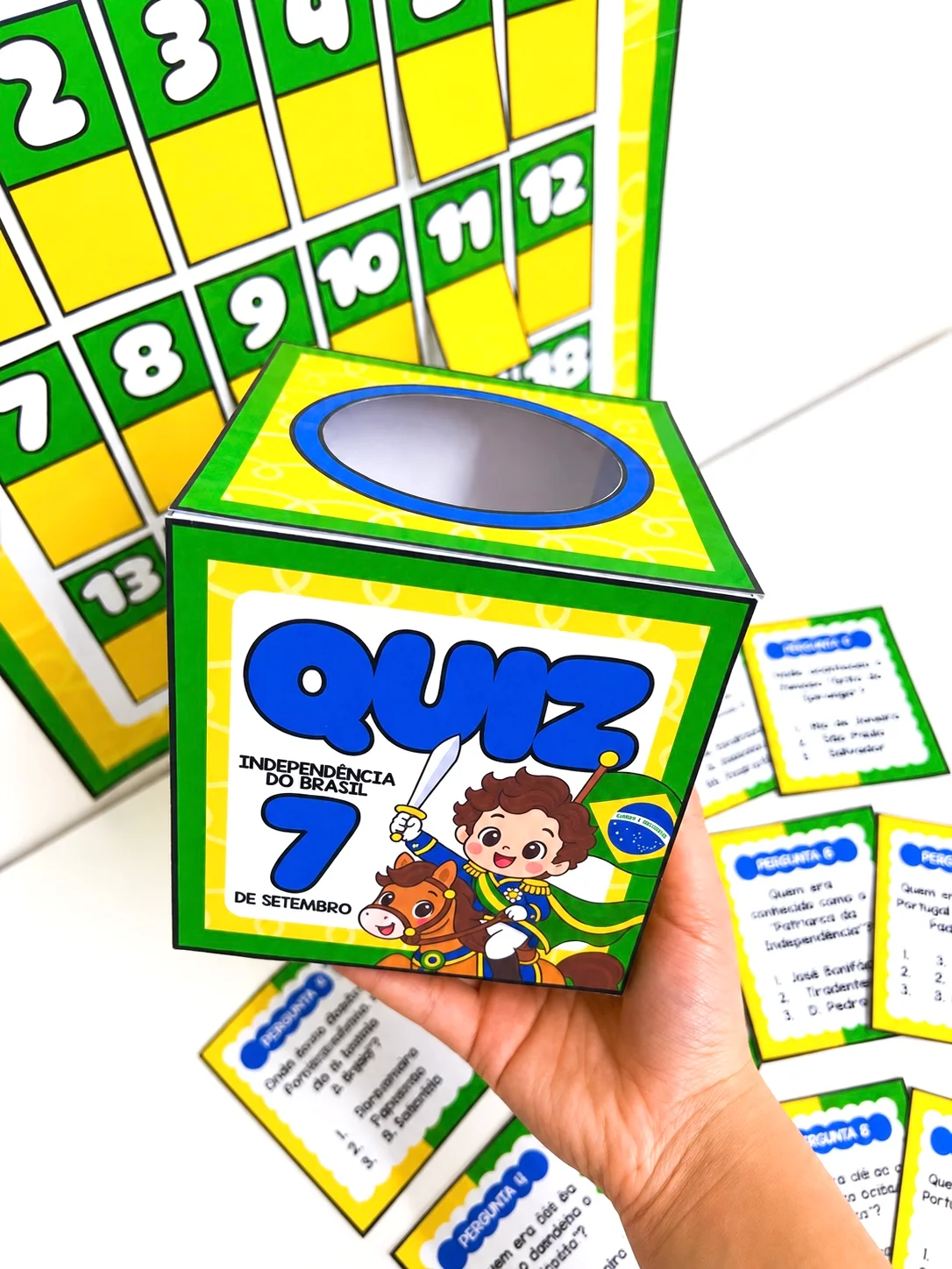 Quiz 7 de Setembro | Independência do Brasil em PDF — amostra 3: O Quiz 7 de Setembro é um recurso pedagógico desenvolvido…