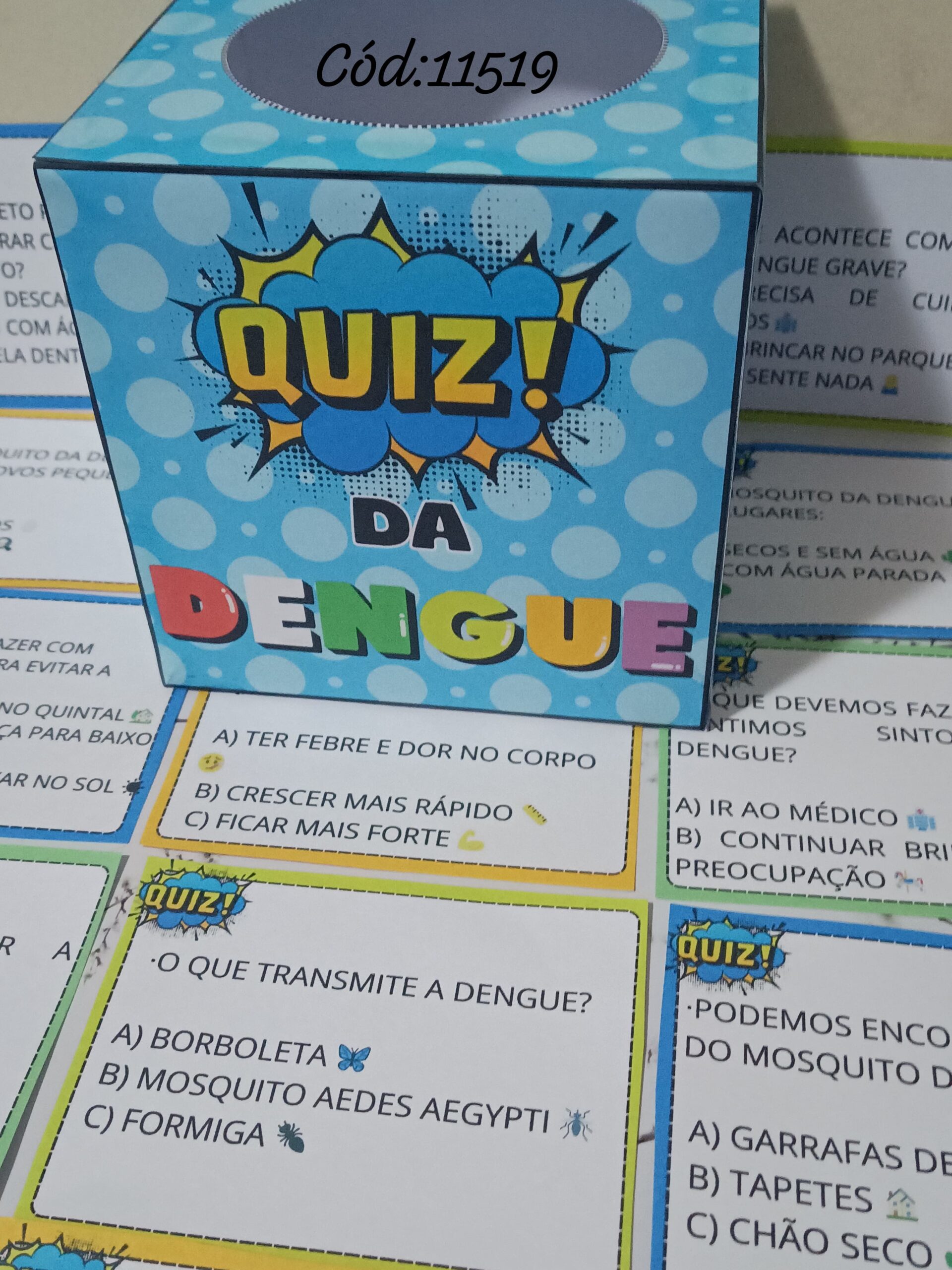 Quiz da dengue – PDF para Imprimir — amostra 1: Sobre o QUIZ DA DENGUE