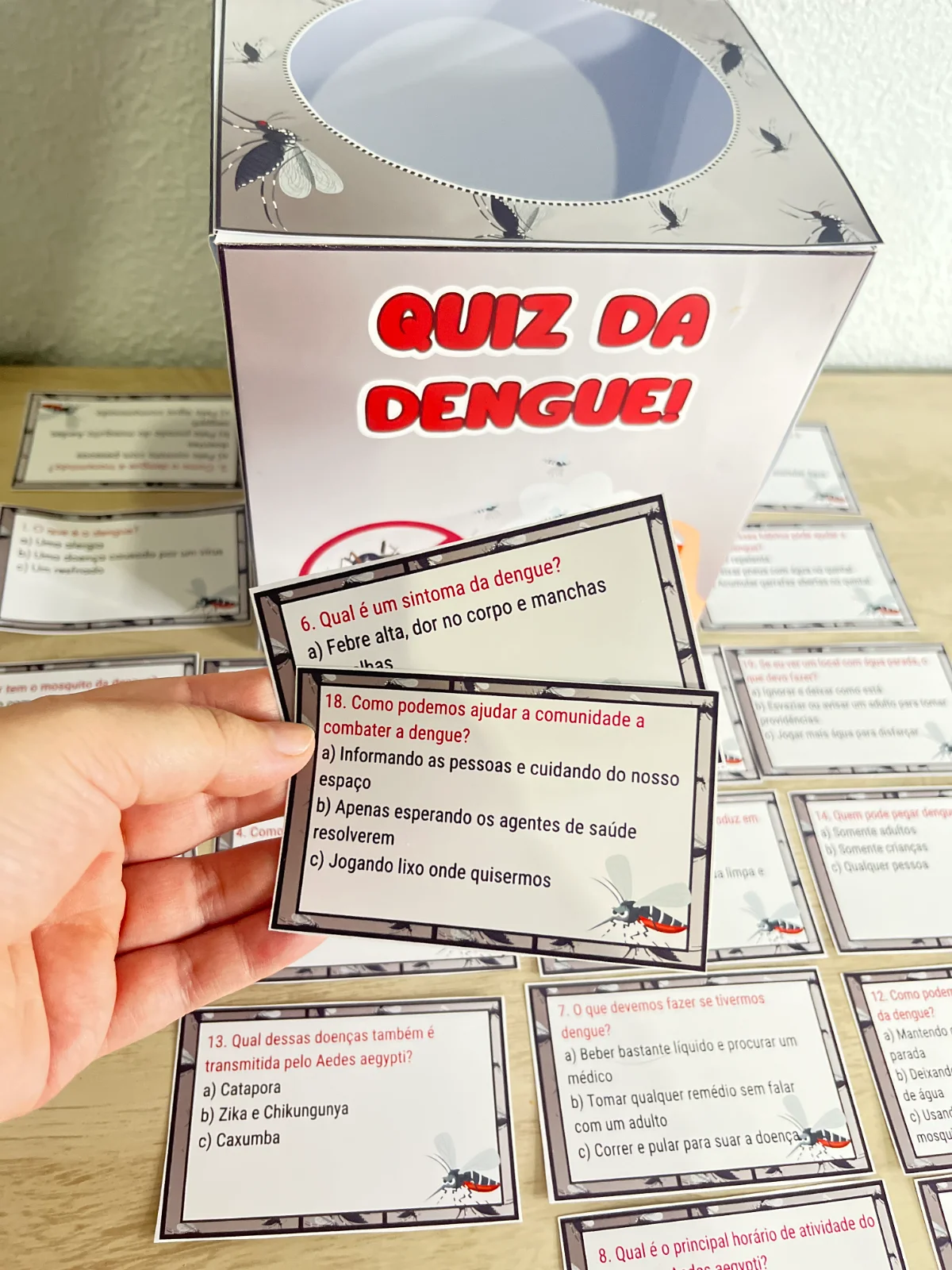 Quiz da Dengue vamos combater – 4º e 5º Ano – Ciências — amostra 3: Quiz da Dengue para 4º e 5º ano, com perguntas sobre… Quiz da Dengue vamos combater – 4º e 5º Ano – Ciências — amostra 3: Quiz da Dengue para 4º e 5º ano, com perguntas sobre…