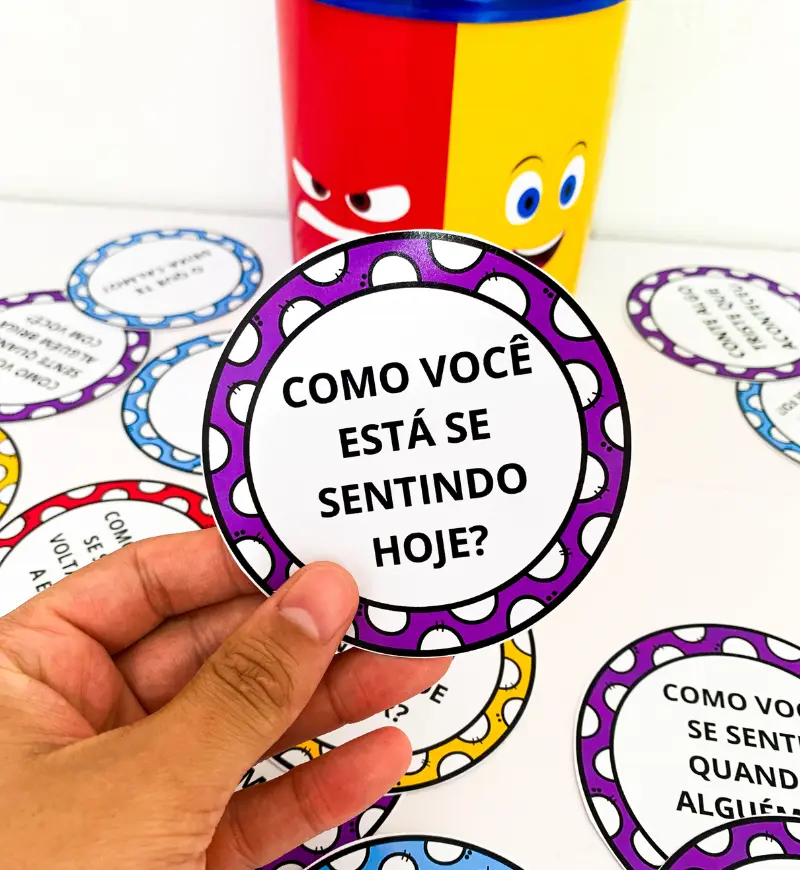 Quiz das Emoções - Divertidamente – PDF para Imprimir — amostra 2: Sobre o Quiz das Emoções - Divertidamente
