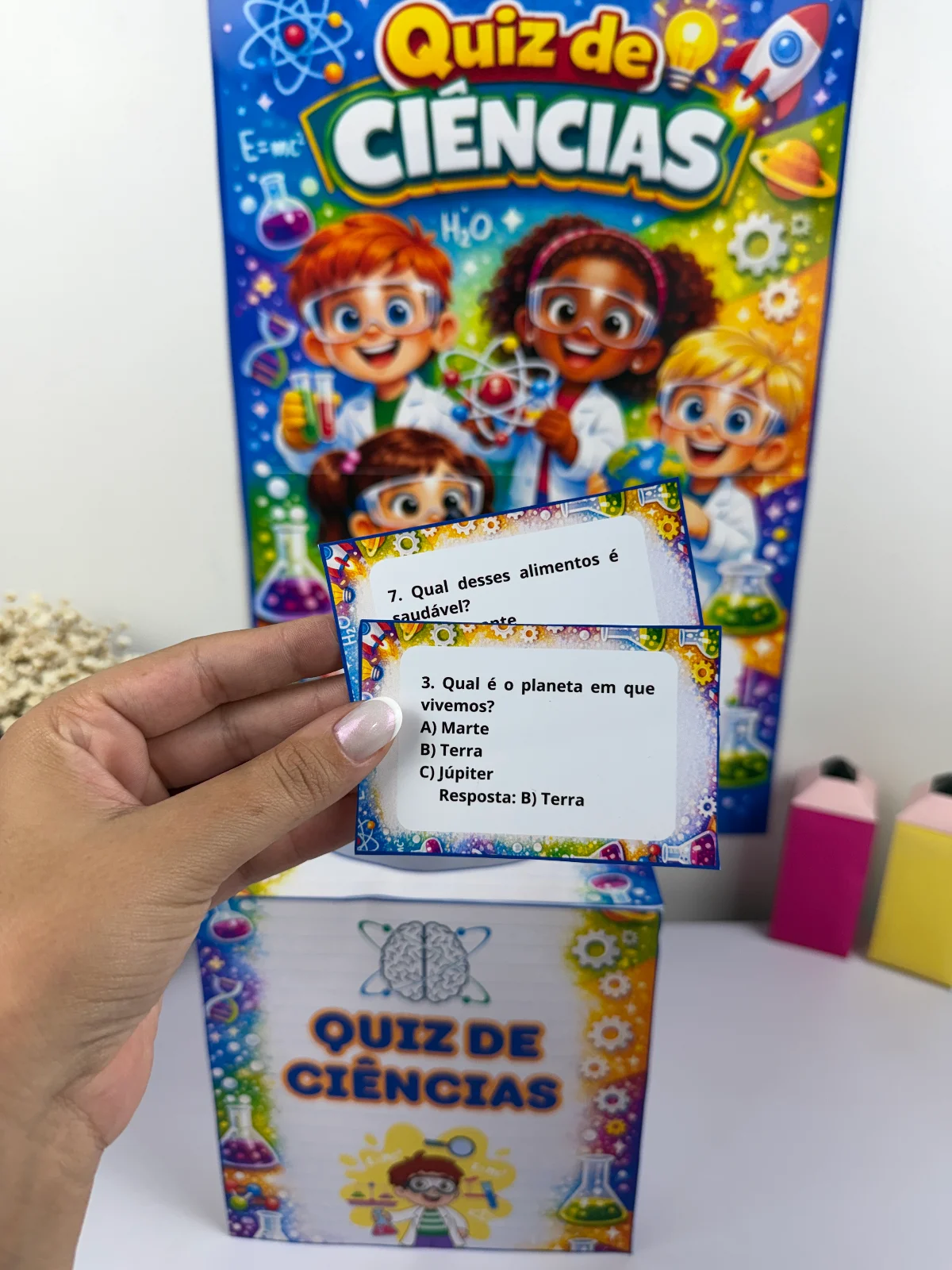 Quiz de Ciências – Atividades para Imprimir — amostra 2: Sobre o Quiz de Ciências