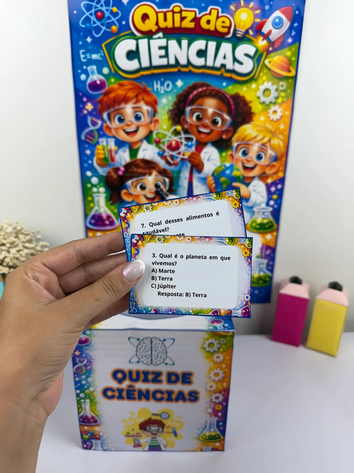 Quiz de Ciências – Atividades para Imprimir — amostra 6: Um material perfeito para tornar o aprendizado de ciências mais…