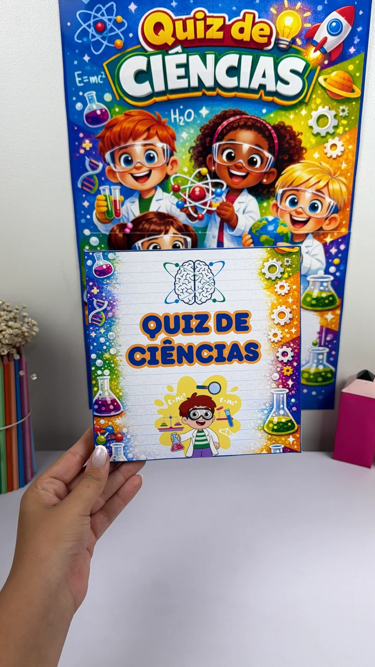 Quiz de Ciências para Imprimir – Atividade Interativa 8 a 10 anos (Jogo Educativo) — amostra 2: Um material perfeito para…