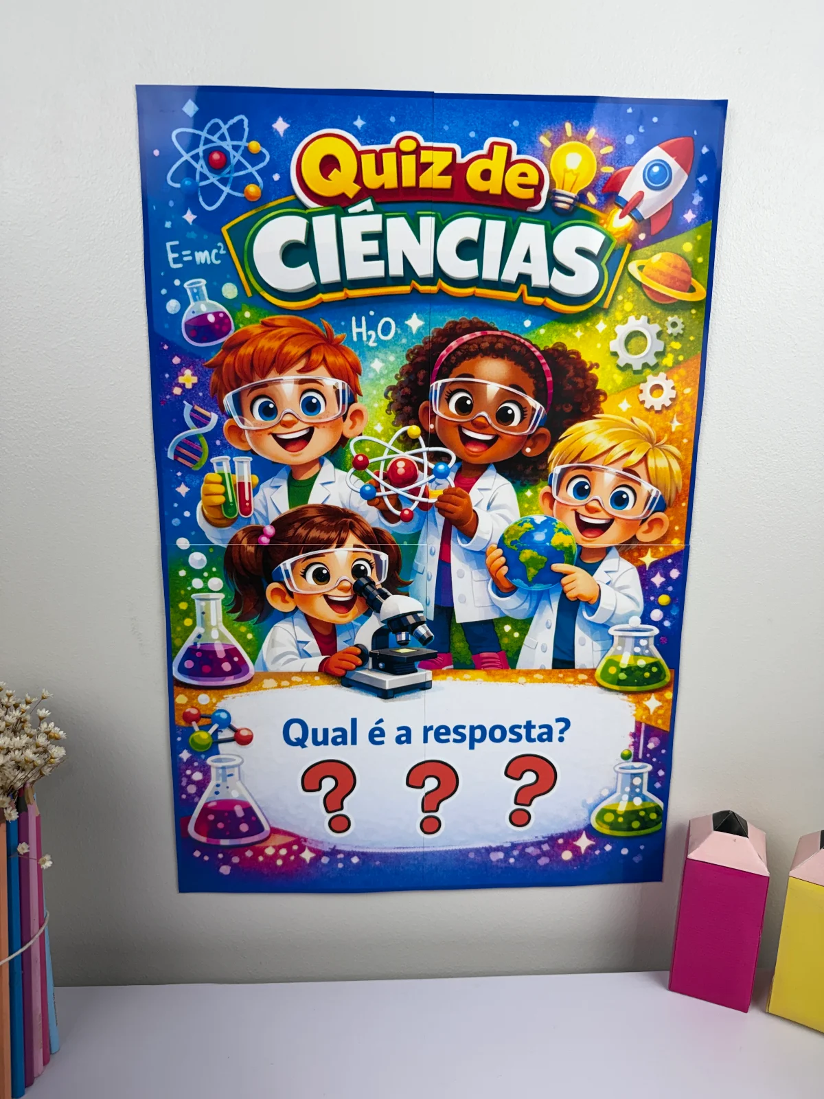 Quiz de Ciências para Imprimir – Atividade Interativa 8 a 10 anos (Jogo Educativo) — amostra 5: Um material perfeito para…