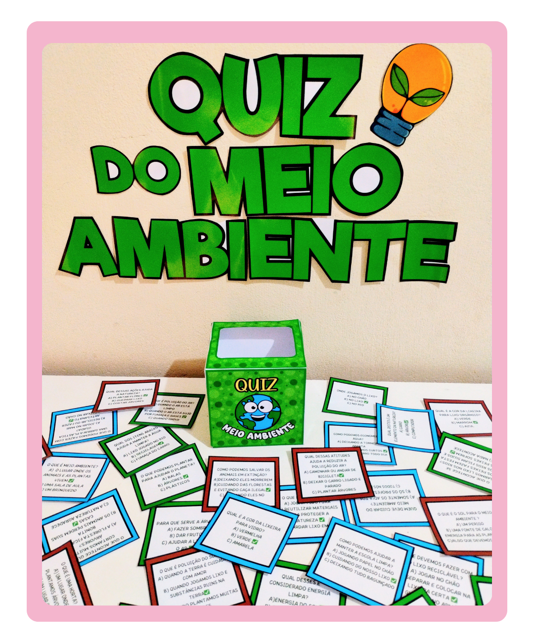 Quiz de meio ambiente para imprimir — amostra 4: Para quem o recurso é indicado