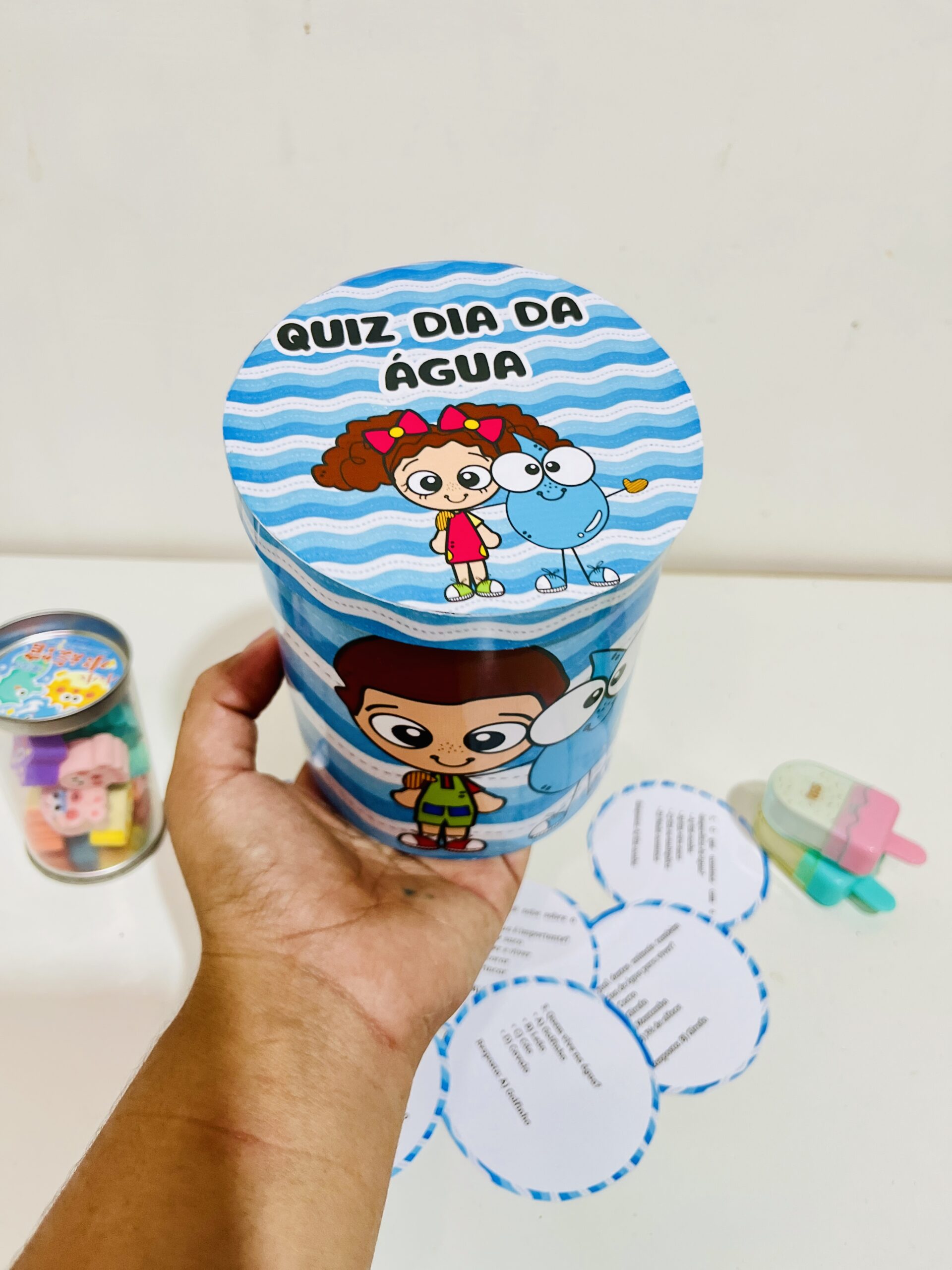 Quiz de preservação da água para imprimir — amostra 2: Como aplicar o quiz em sala