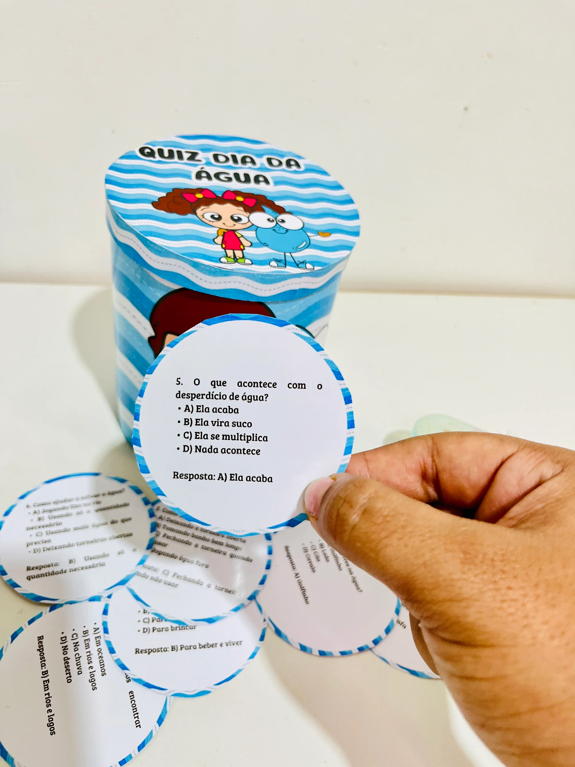 Quiz “Dia da Água” – Material Pedagógico — amostra 1: Sobre o Quiz “Dia da Água”