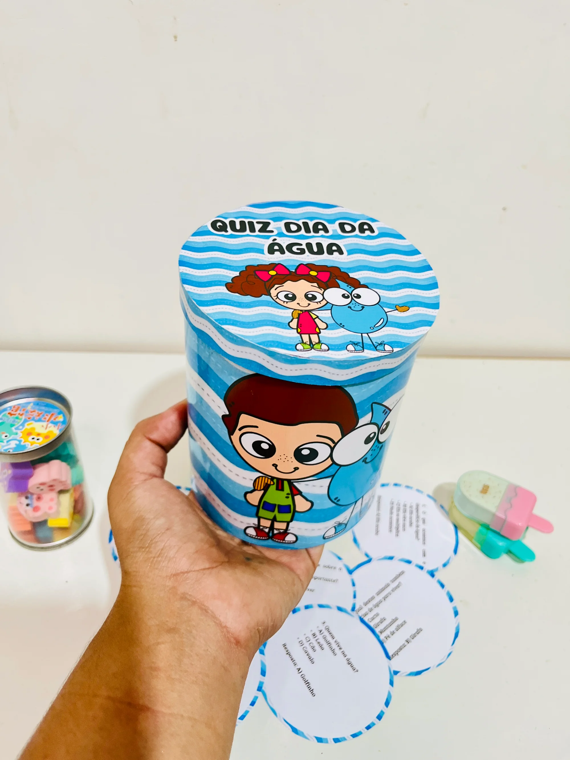 Quiz “Dia da Água” – Material Pedagógico — amostra 3: Adquira e compartilhe conhecimento de forma divertida