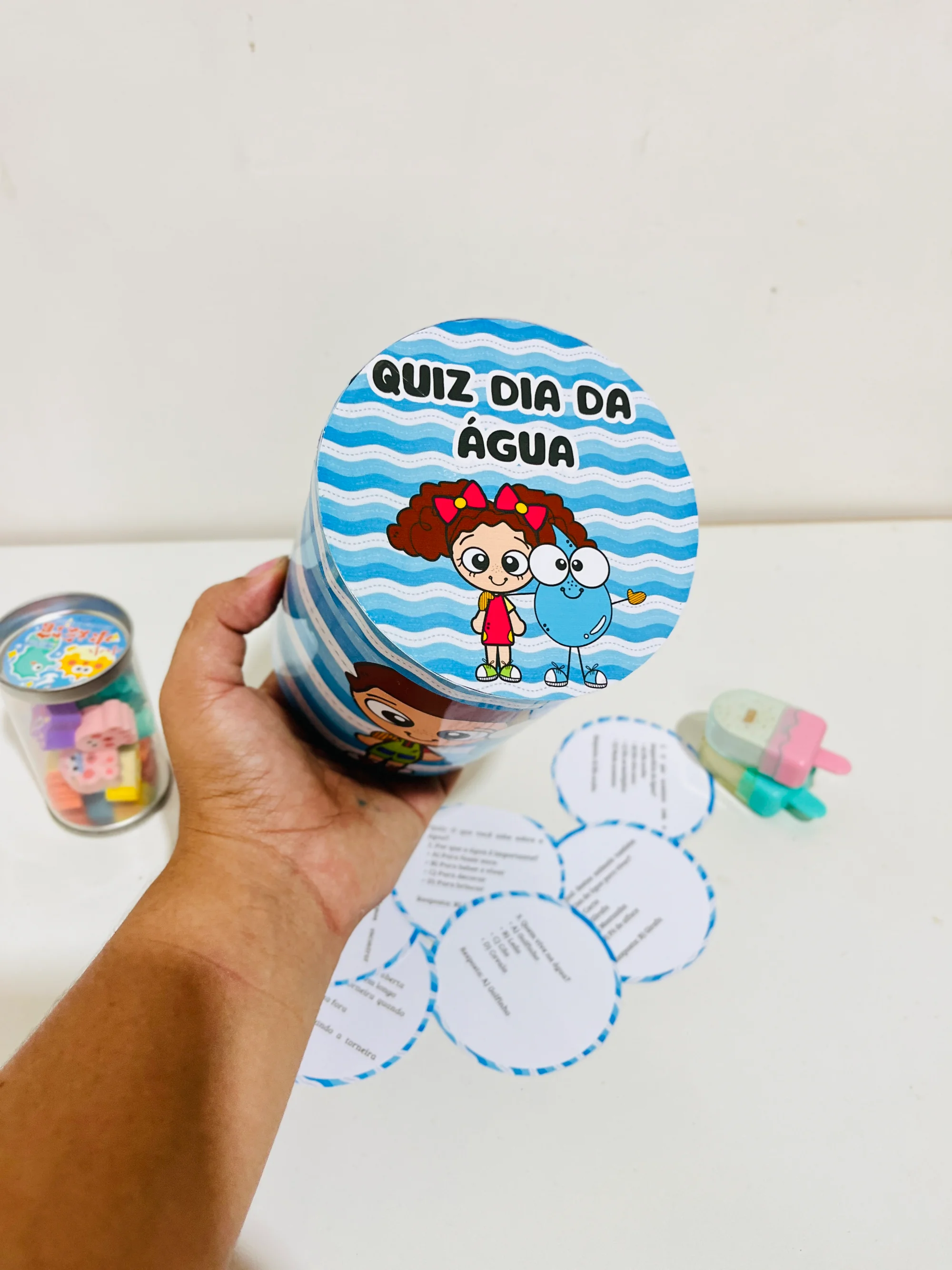Quiz “Dia da Água” – Material Pedagógico — amostra 5: Adquira e compartilhe conhecimento de forma divertida