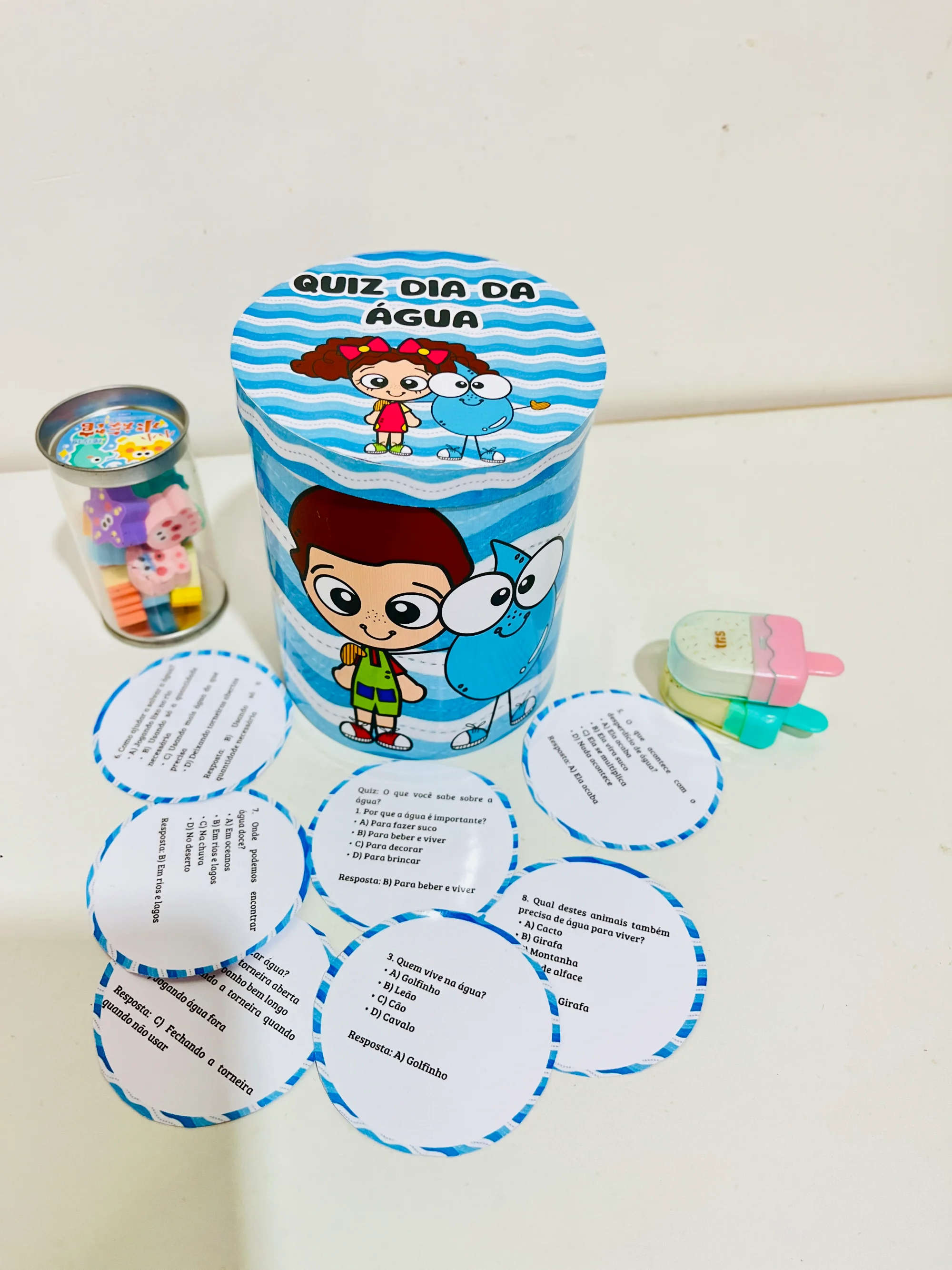 Quiz “Dia da Água” – Material Pedagógico — capa do material