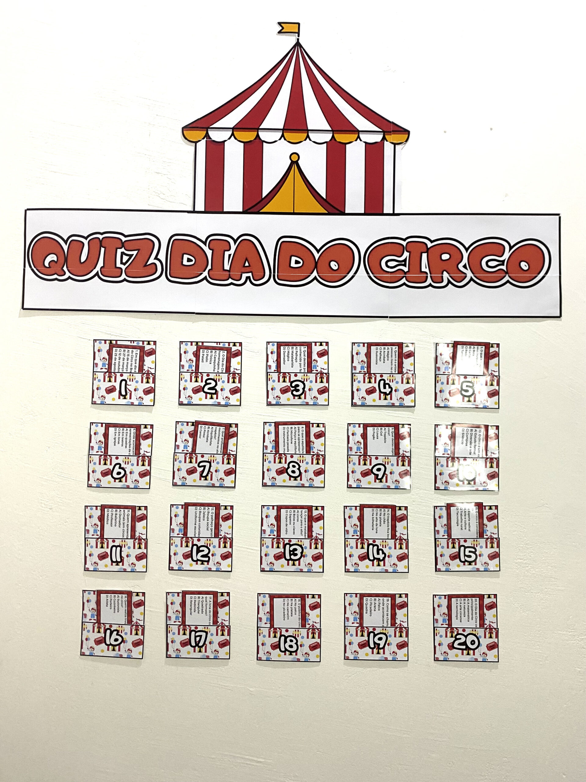 Quiz dia do circo – Material Pedagógico — capa do material
