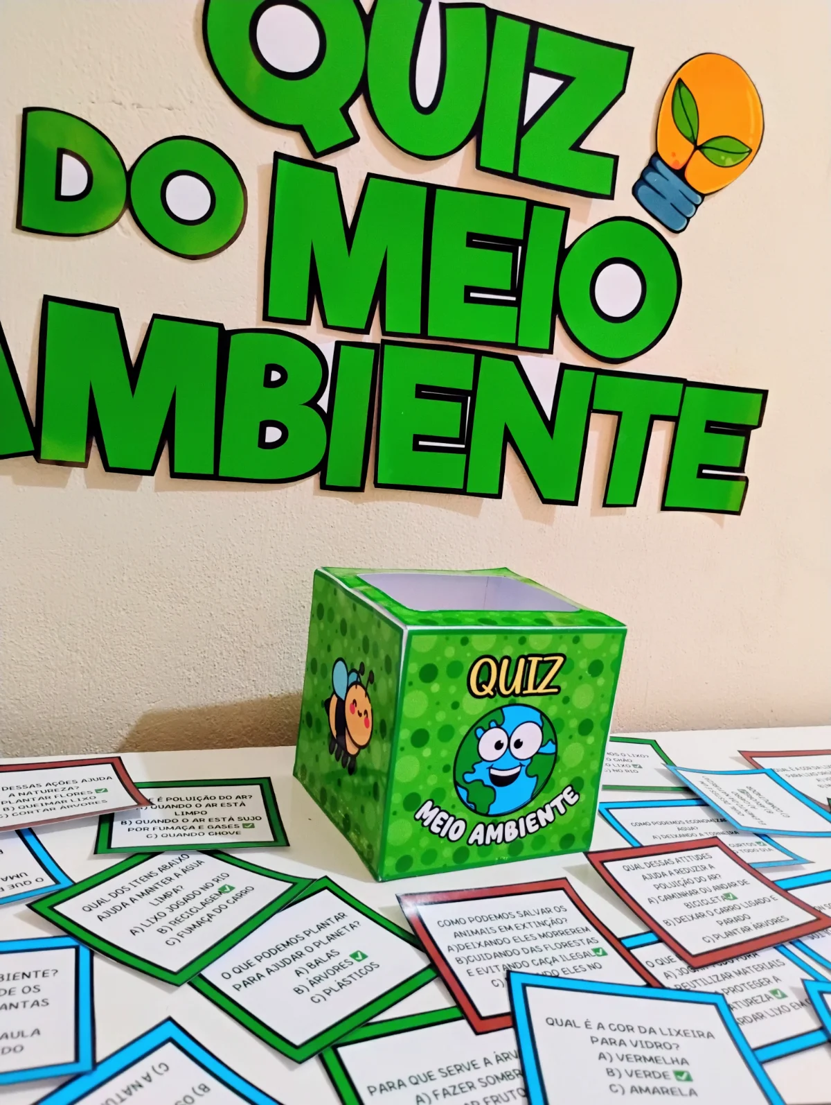 Quiz do Meio Ambiente - Perguntas e Respostas — amostra 3: 🌱 Transforme sua aula sobre o Meio Ambiente em um momento…