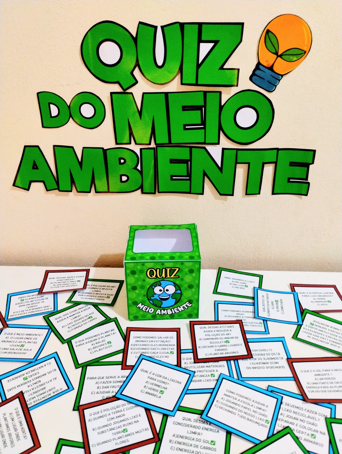 Quiz do Meio Ambiente - Perguntas e Respostas — capa do material
