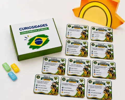 Quiz Independência do Brasil – 5º Ano — capa do material