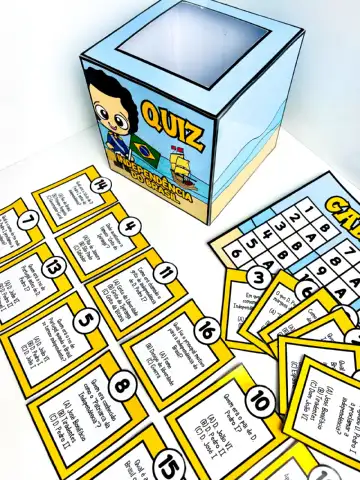 Quiz Independência do Brasil para anos iniciais. — amostra 6: Quiz sobre a Independência do Brasil com 18 perguntas,…