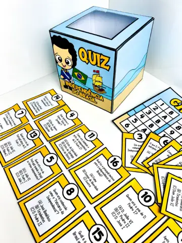 Quiz Independência do Brasil para anos iniciais. — amostra 7: Quiz sobre a Independência do Brasil com 18 perguntas,…