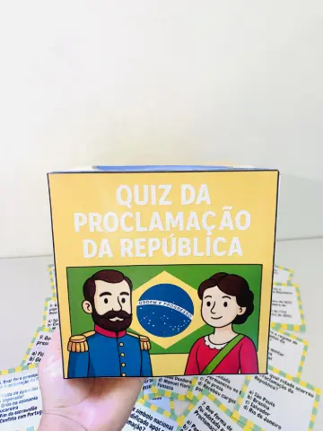 Quiz Proclamação da República para Ensino Fundamental em PDF — capa do material
